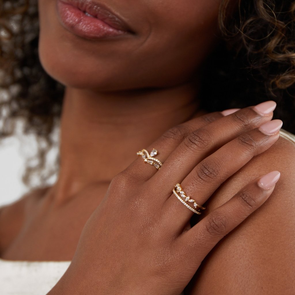 טבעת קריסטל Mia