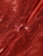 שמלת פאייטים גב פתוח דגם שילת