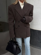 מעיל מחויט - דגם ונסה