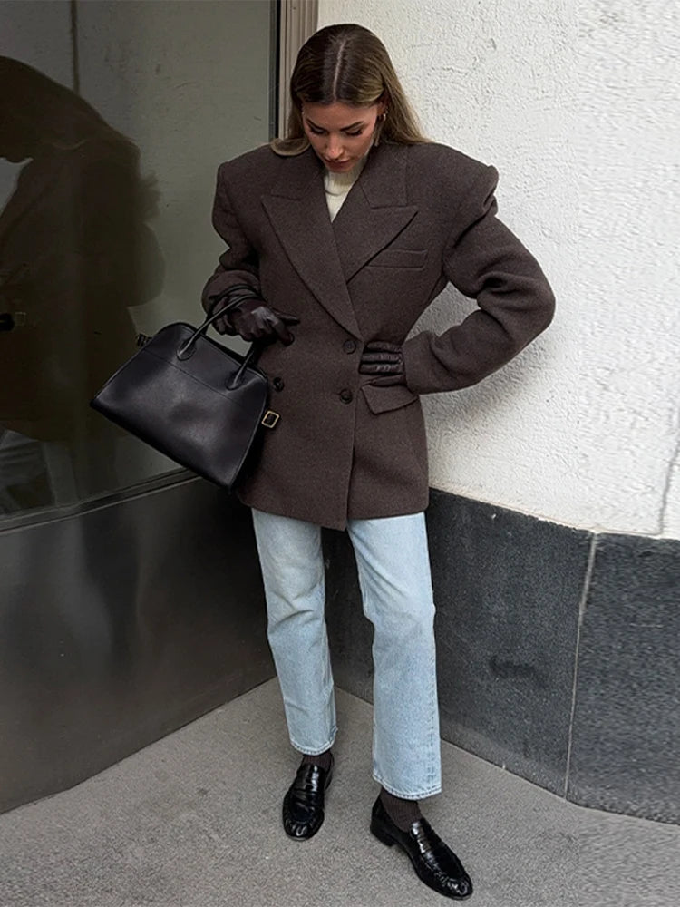 מעיל מחויט - דגם ונסה