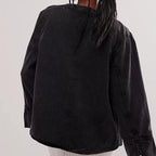 Melvin חולצת ג'ינס קשירה בסגנון וינטג'