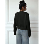 Eden קרדיגן סרוג קלאסי