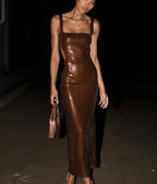 שמלת פאייטים גב פתוח דגם שילת