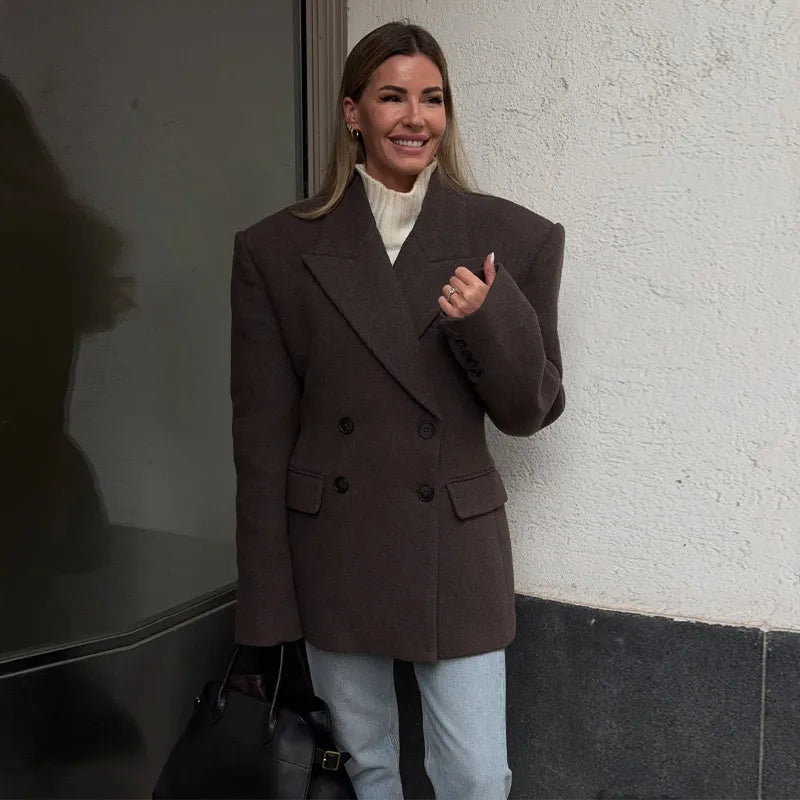 מעיל מחויט - דגם ונסה