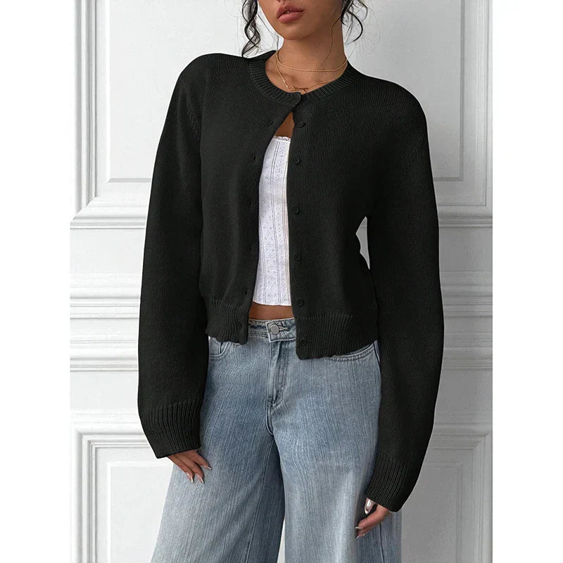 Eden קרדיגן סרוג קלאסי