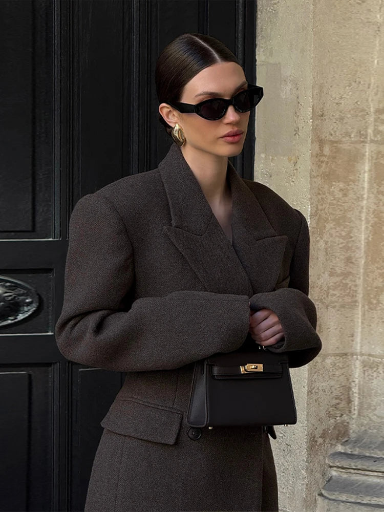 מעיל מחויט - דגם ונסה