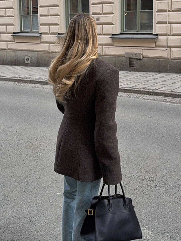 מעיל מחויט - דגם ונסה