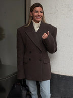 מעיל מחויט - דגם ונסה