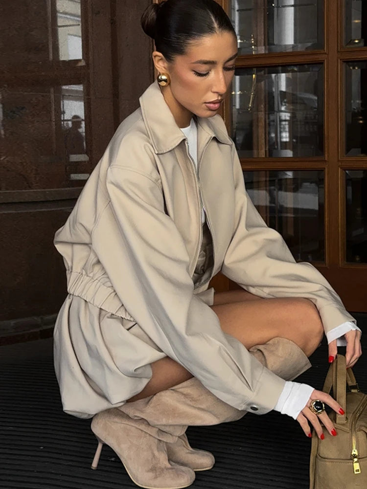 חליפת חצאית בלון