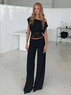 חולצה כתף חשופה - דגם אנה