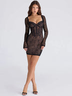 שמלה מיני דגם פאינה