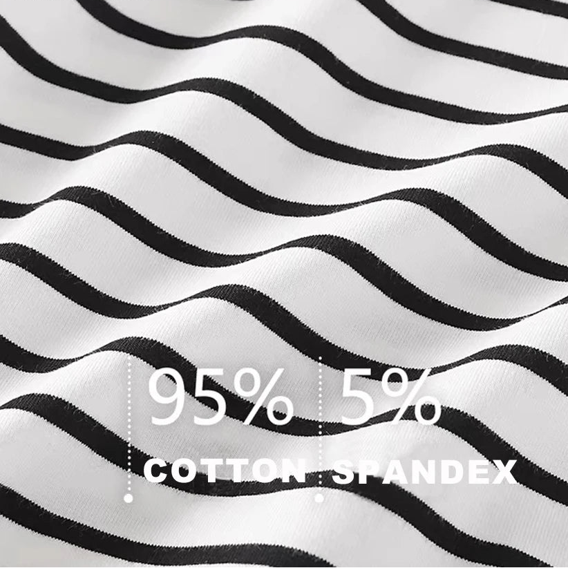 חולצה ארוכה - דגם זברה