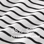 חולצה ארוכה - דגם זברה