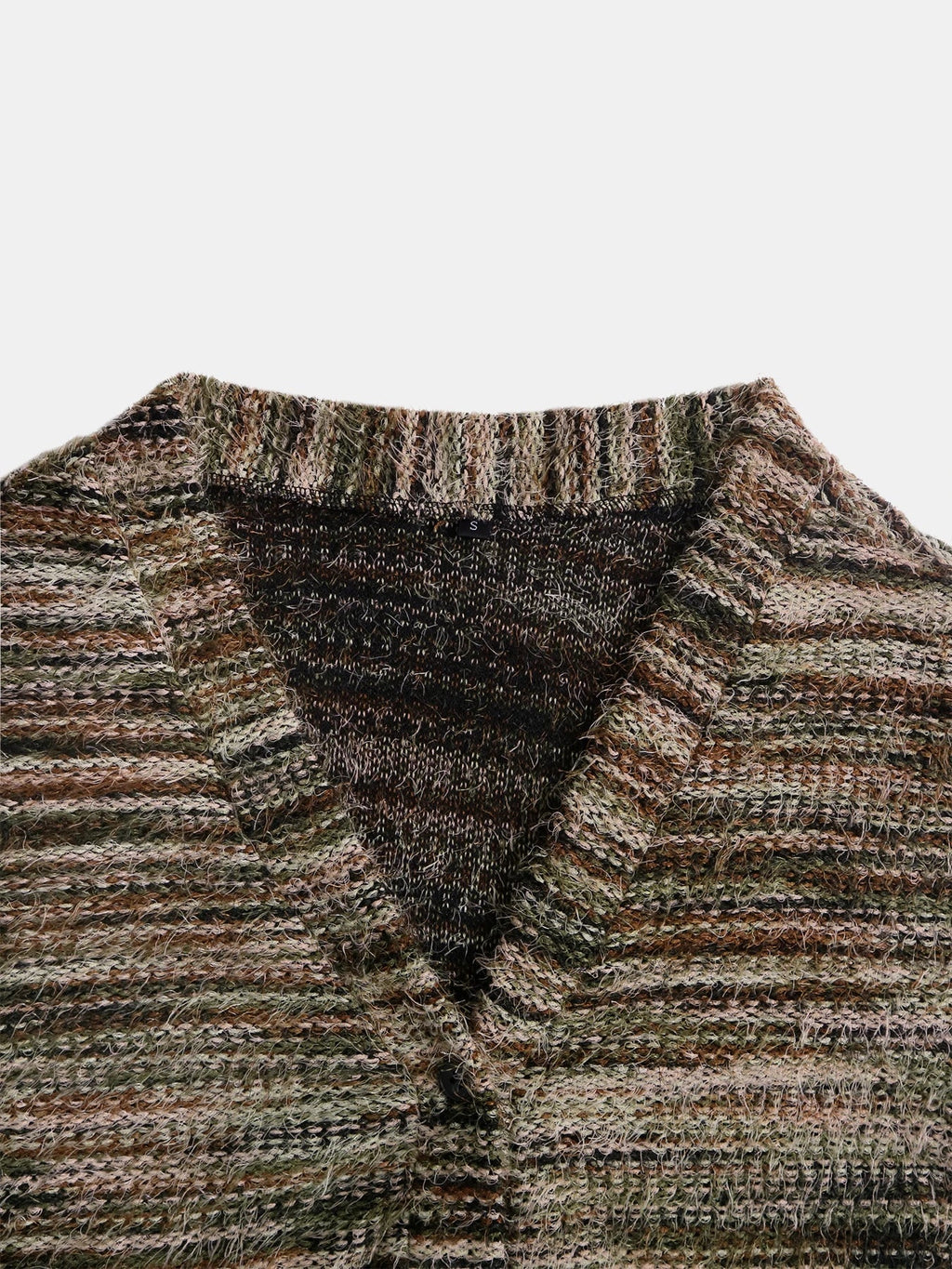 Ashton קרדיגן פסים רך בגזרת אוברסייז