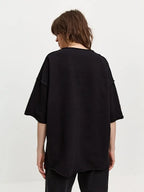 Jana טי שירט אוברסייז כותנה