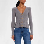 Boyle קרדיגן סרוג עם כפתורי זהב