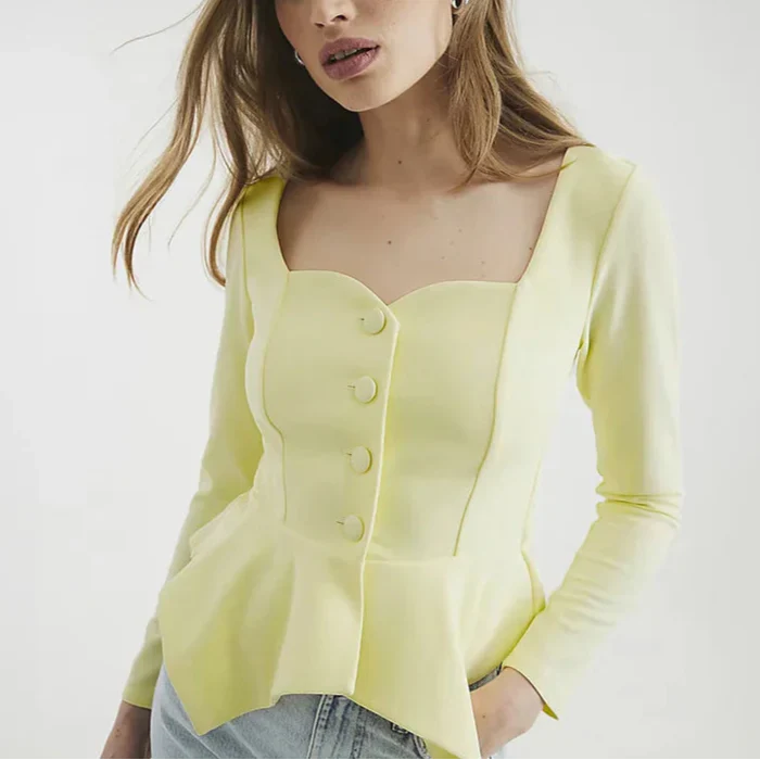 Jana חולצה אלגנטית עם כפתורים