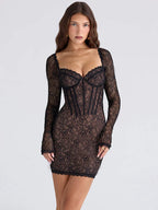 שמלה מיני דגם פאינה